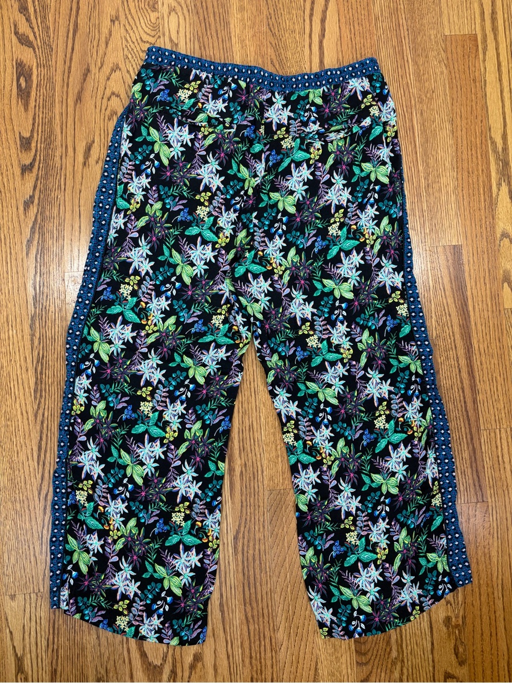 Anthropologie Ett:twa Rousseau Cropped Wide Leg Pants (M) - Picture 9 of 12